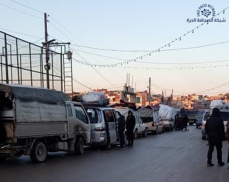 قافلة مهجري عفرين FPN