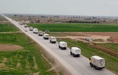 قافلة مساعدات